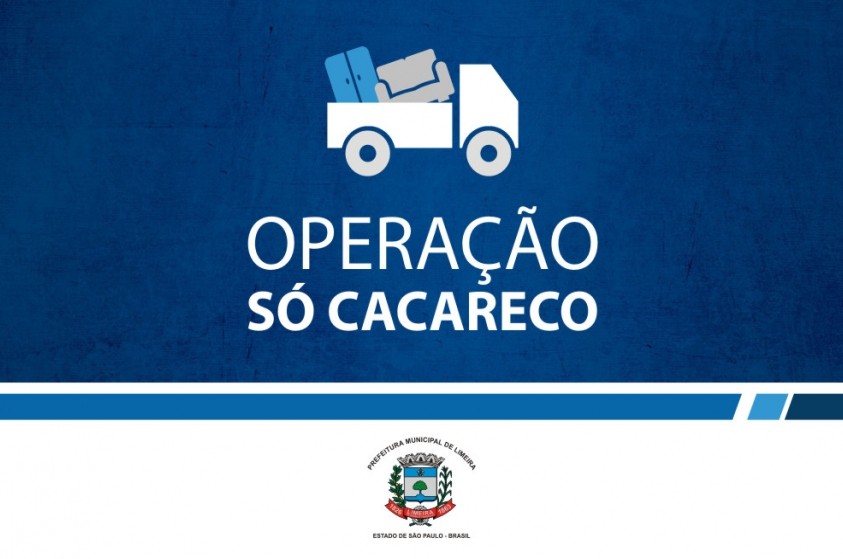 Operação Só Cacareco percorrerá 16 bairros na próxima semana