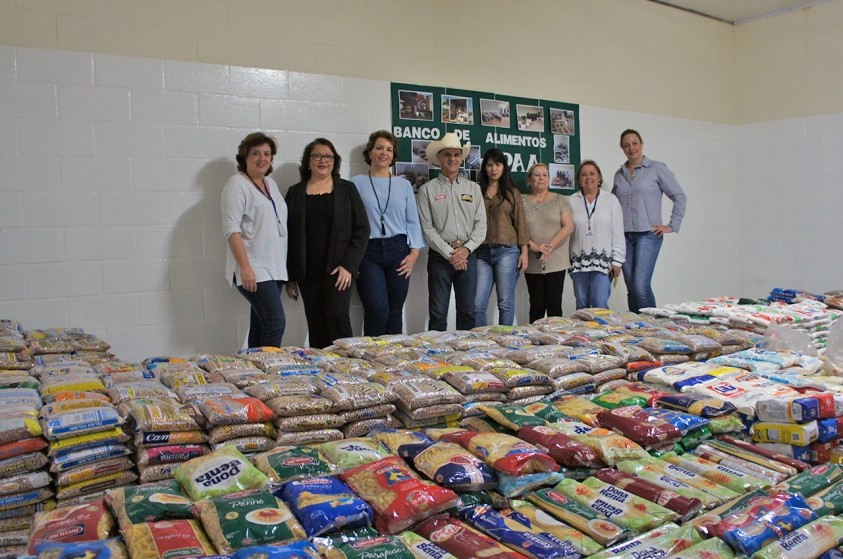 Banco de Alimentos do Ceprosom recebe mais de 3,1 toneladas