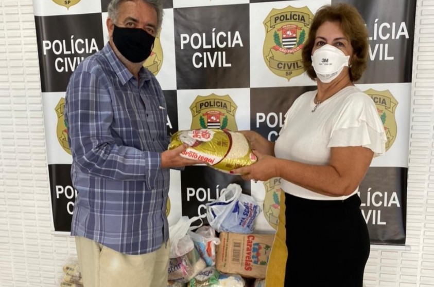 Limeira Solidária recebe mais de 200 kg em alimentos da Delegacia Seccional