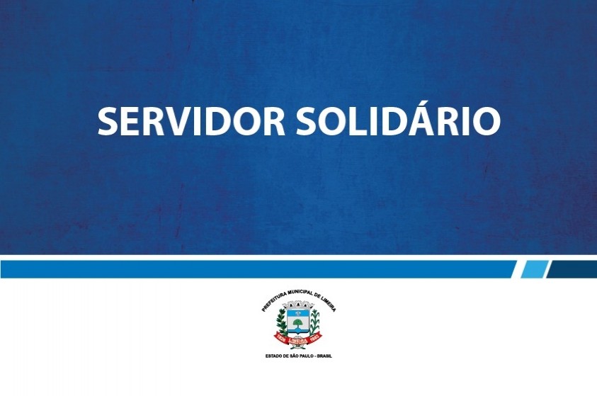 Campanha Servidor Solidário começa dia 7 de junho
