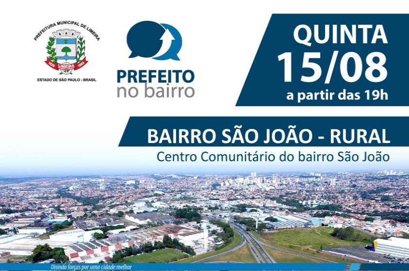 Bairro São João recebe prefeito e secretários nesta quinta-feira (15)