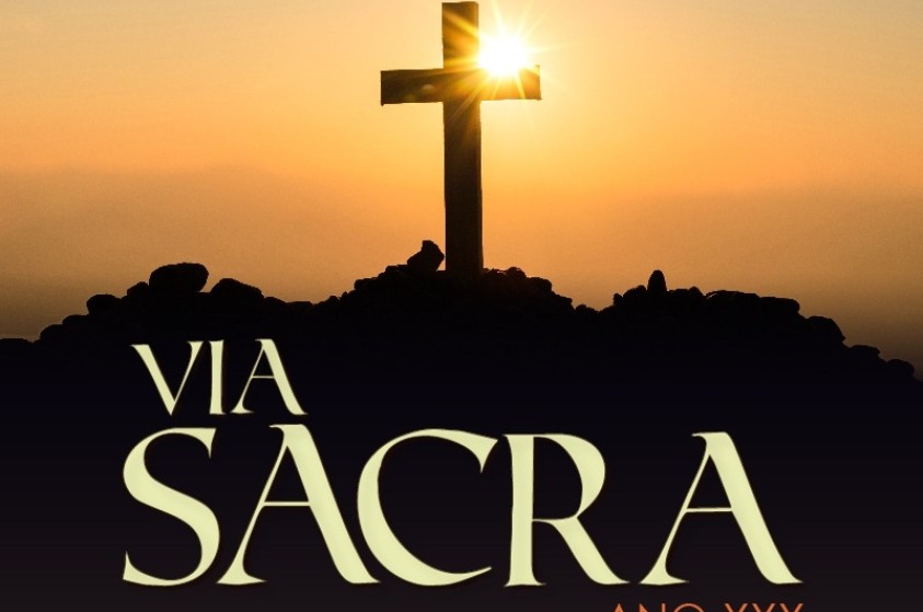 Via-Sacra traz novo ator no papel de Jesus; estreia é neste domingo
