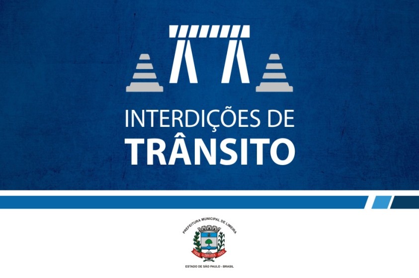 Interdição na Rua Tiradentes altera trânsito na região central