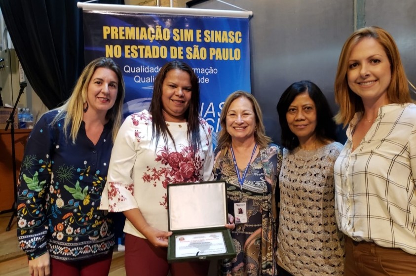 Vigilância Epidemiológica recebe premiação em São Paulo
