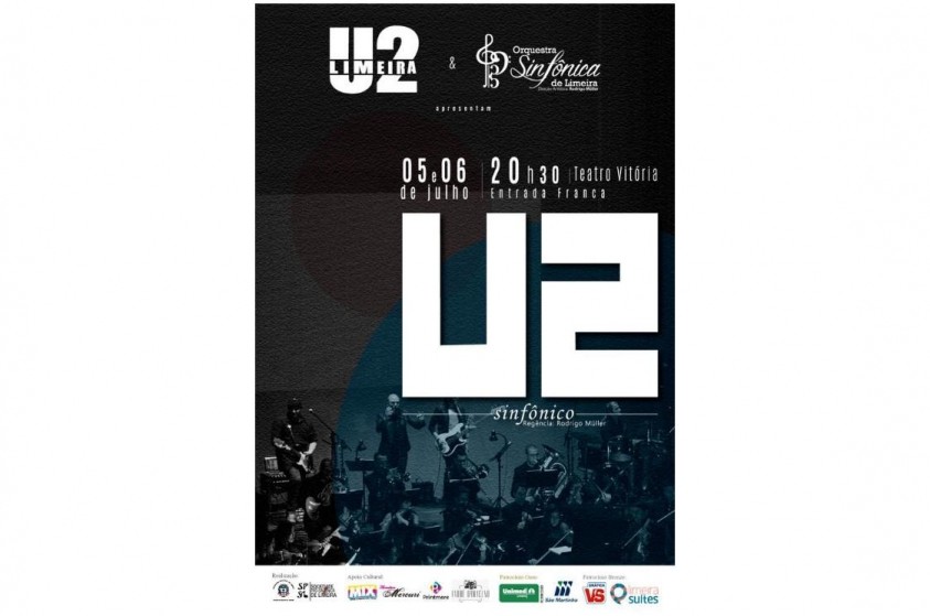 Concerto homenageia banda irlandesa U2 nestas quinta e sexta-feira