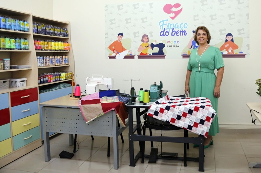 Roberta Botion inaugura local para ações voluntárias