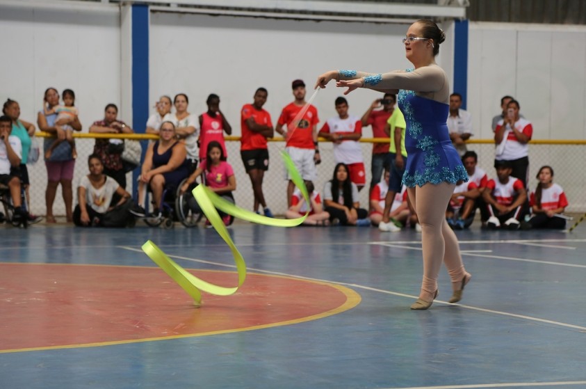 Atletas do Proesa participam de Jogos Locais de Ginástica Rítmica Adaptada