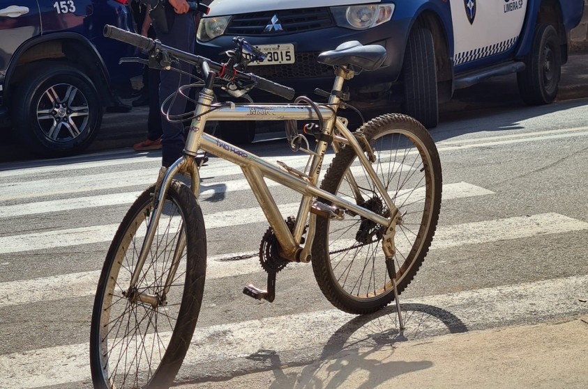 GCM recupera bicicleta furtada após divulgação de venda em rede social