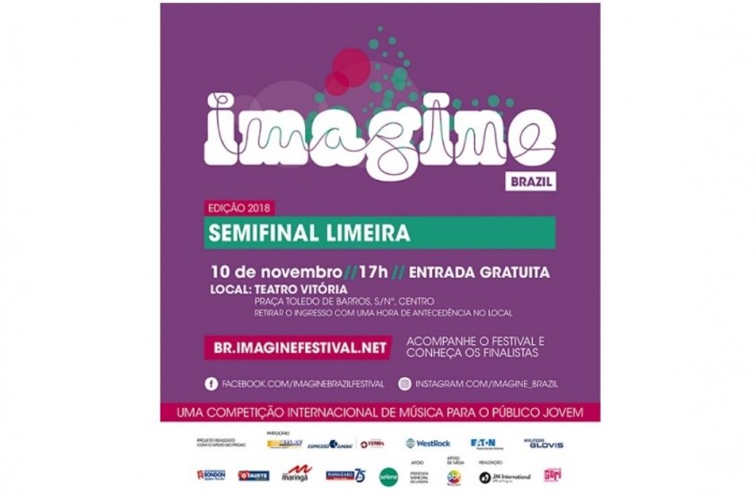 Semifinal do Festival Imagine Brazil 2018 é sábado