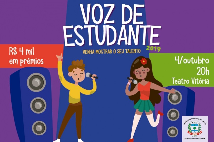 Jovens limeirenses mostram seu talento em segunda edição de Voz de Estudante