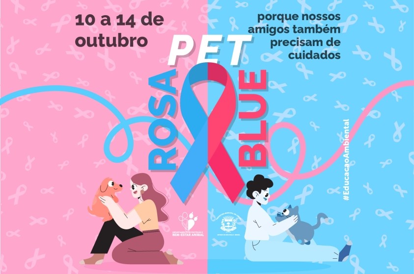 Semana Rosa Pet leva conscientização sobre câncer de mama em animais