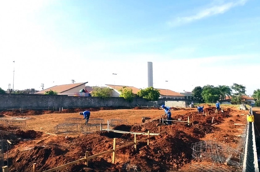 Pacote de obras de quadras de escolas começa pelo Jardim Aeroporto