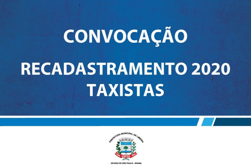 Recadastramento anual de taxistas começa amanhã (11)