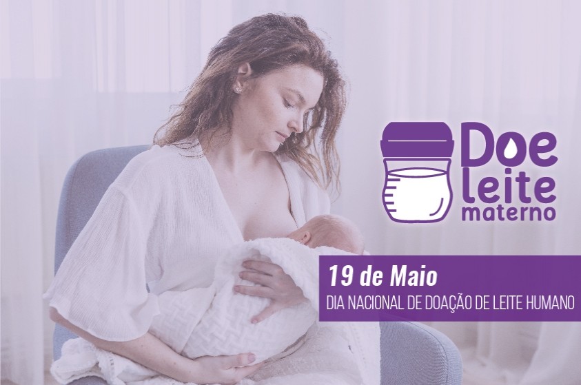 Evento sobre doação de leite materno será neste domingo (19)