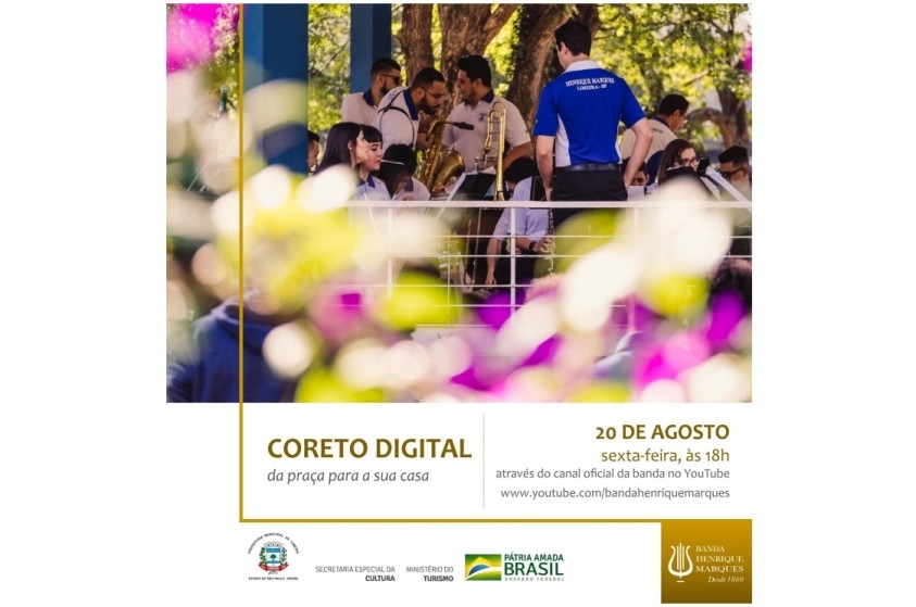 Henrique Marques apresenta ''Coreto Digital'' nesta sexta-feira