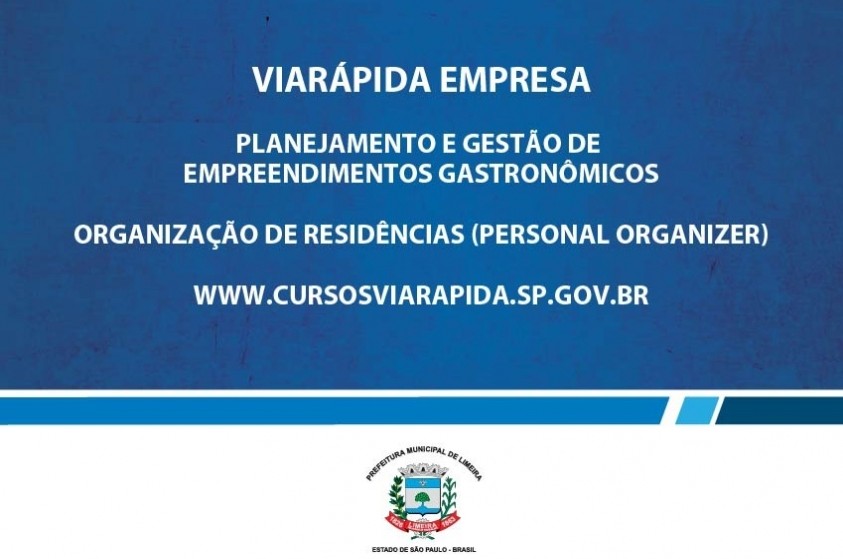 Inscrições para cursos EAD de gastronomia e organização de residência terminam amanhã 