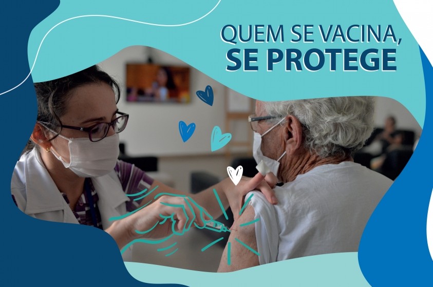 Prefeitura antecipa para amanhã (28) vacinação contra gripe de idosos com 65 anos ou mais