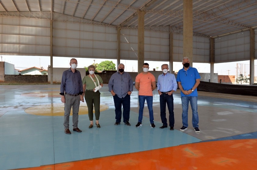 Construção do Complexo Esportivo do Jd. Ipanema entra na fase final