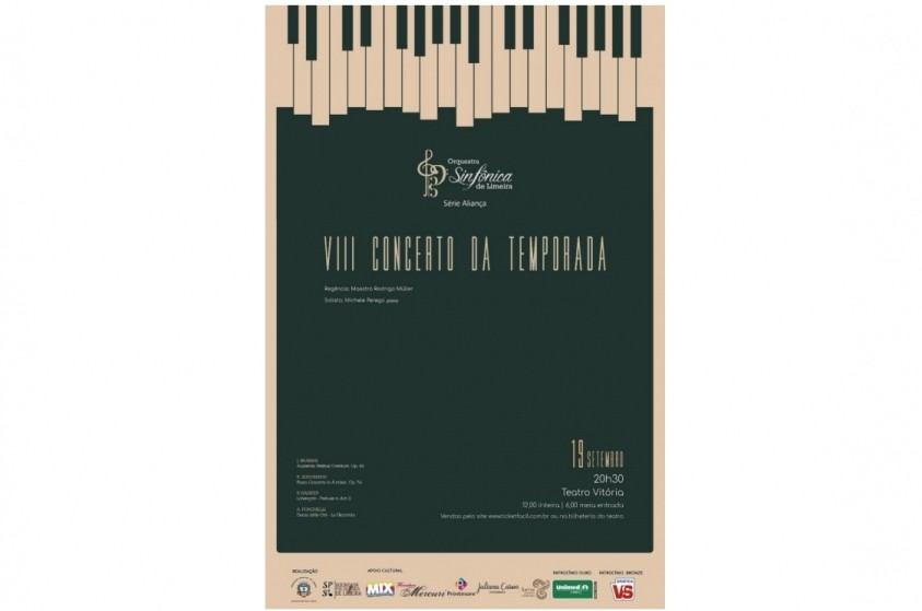Orquestra apresenta concerto com a participação de pianista italiano