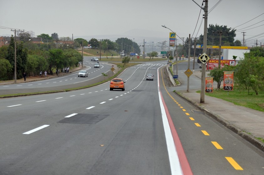 Prefeitura reforça sinalização horizontal de vias